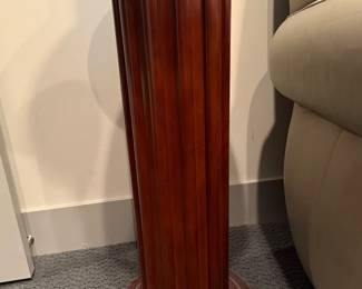 Wood Column Pedestal