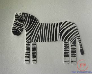 Signed Limited Edition Artwork "Zebra" by KAREN STROHBEEN