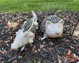 Outdoor Concrete Figural Yard Art