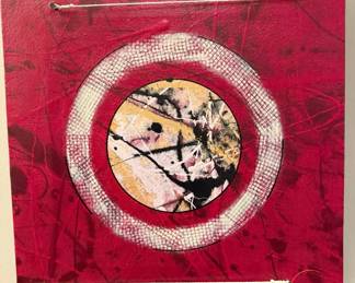 Mixed Media Set of 3 Panels "Never Beads" by SHAWN WOLTER
