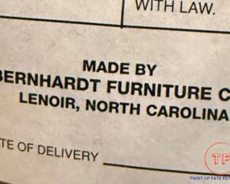 BERNHARDT Table and Chair Set