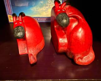 Limited Edition Bookend "Scratch and Sniff" Sculptures by GOVINDER NAZRAN