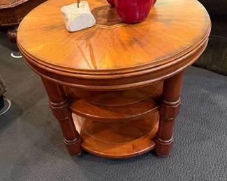 Three-Tiered Round Side