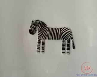 Signed Limited Edition Artwork "Zebra" by KAREN STROHBEEN