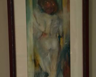 Original Nude Oil on Canvas by DOUG PAUL