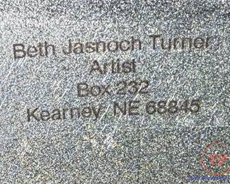 Original Metal Wall Art by Beth Jasnoch Turner