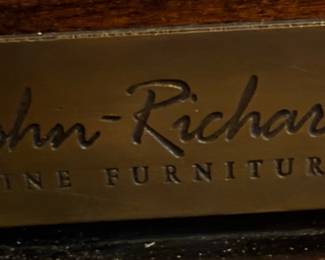 JOHN RICHARD Side Table with Barley Twist Legs