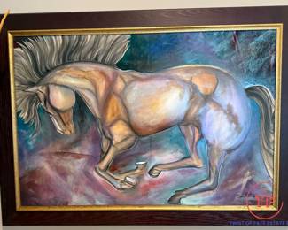 Original Oil on Board Painting by DOUG PAUL
