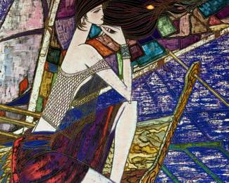 Signed in Print "Distant Dreams" by TING SHAO KUANG