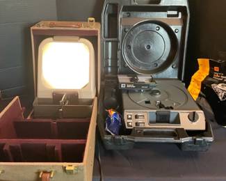 Kodak Table Slide Viewer And Carousel Projector
