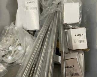 Pamex Hardware Bag Of Doorstops Stainless Poles For The Home