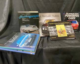Books On Automobiles Featuring Vintage models BMW and MercedesBenz