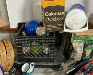 New Coleman Propane Camp Stove Lantern Propane Tanks Other Camping Necessities
