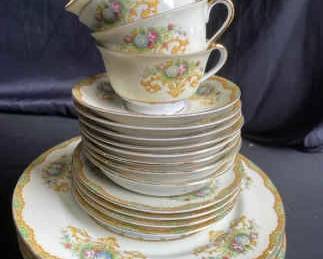 Berkshire Ware Japan Service For 4 Teaset