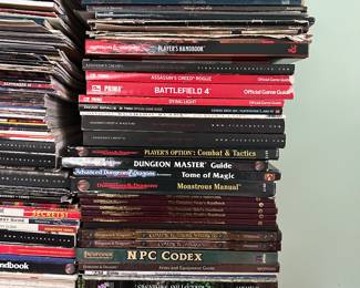 Original gaming guides and manuals