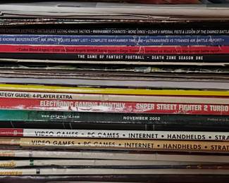 More gaming manuals and guides