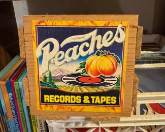 Old Peaches cassette box
