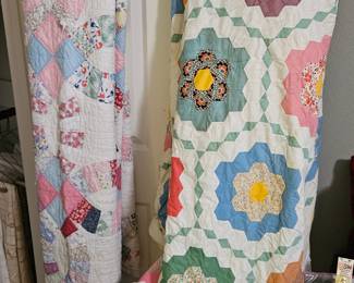 Beautiful selection of quilts