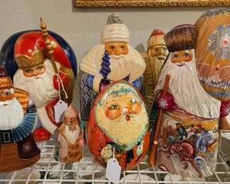 Sergiev Signed Russian dolls