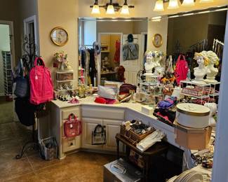 The master bath has so many selections