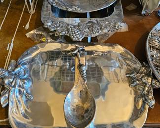 Arthur Court & pewter pieces