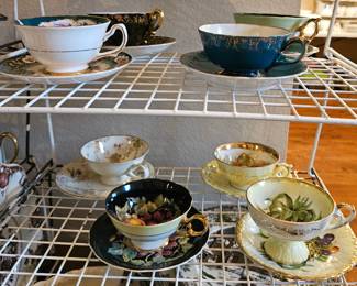 HUGE selection of tea cups