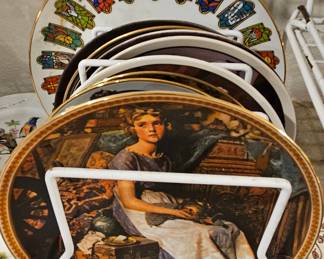 Unique plates and serving pieces