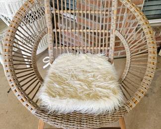 Curl up and read in this chair!