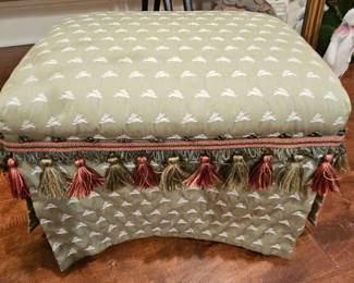 Upholstery ottoman