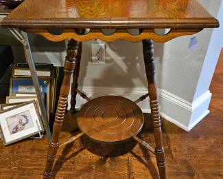Wooden side table