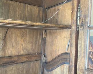 The craftsmanship of the armoire in previous picture