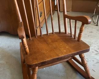 Child's rocking chair
