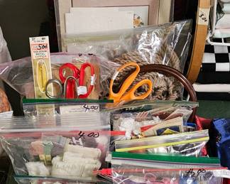 Sewing supplies