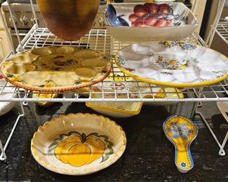 Deviled egg dishes