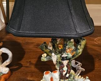 Staffordshire lamp
