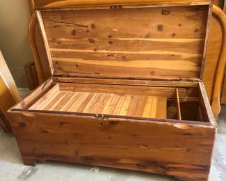 Wooden trunk