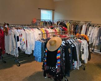 A room FULL of ladies clothes
