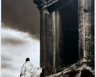 JOHN MCDERMOTT PHOTOGRAPH | Monk in the Wind - Angkor Wat, Cambodia 2001
Archival pigment ink print
h. 46 x 31 in. Sight
Signed & numbered “5/20” lower margin
Dimensions: h. 57.5 x w. 42.5 in