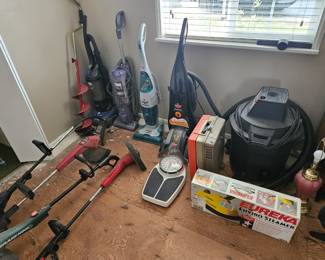 Vacuums and yard tools