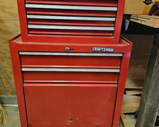 Craftsman toolbox full of tools