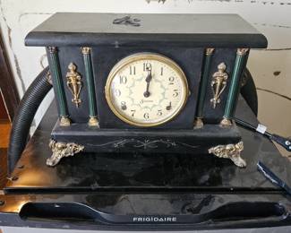 Antique mantel clock