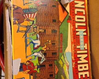 Antique Lincoln timbers by john lloyd wright