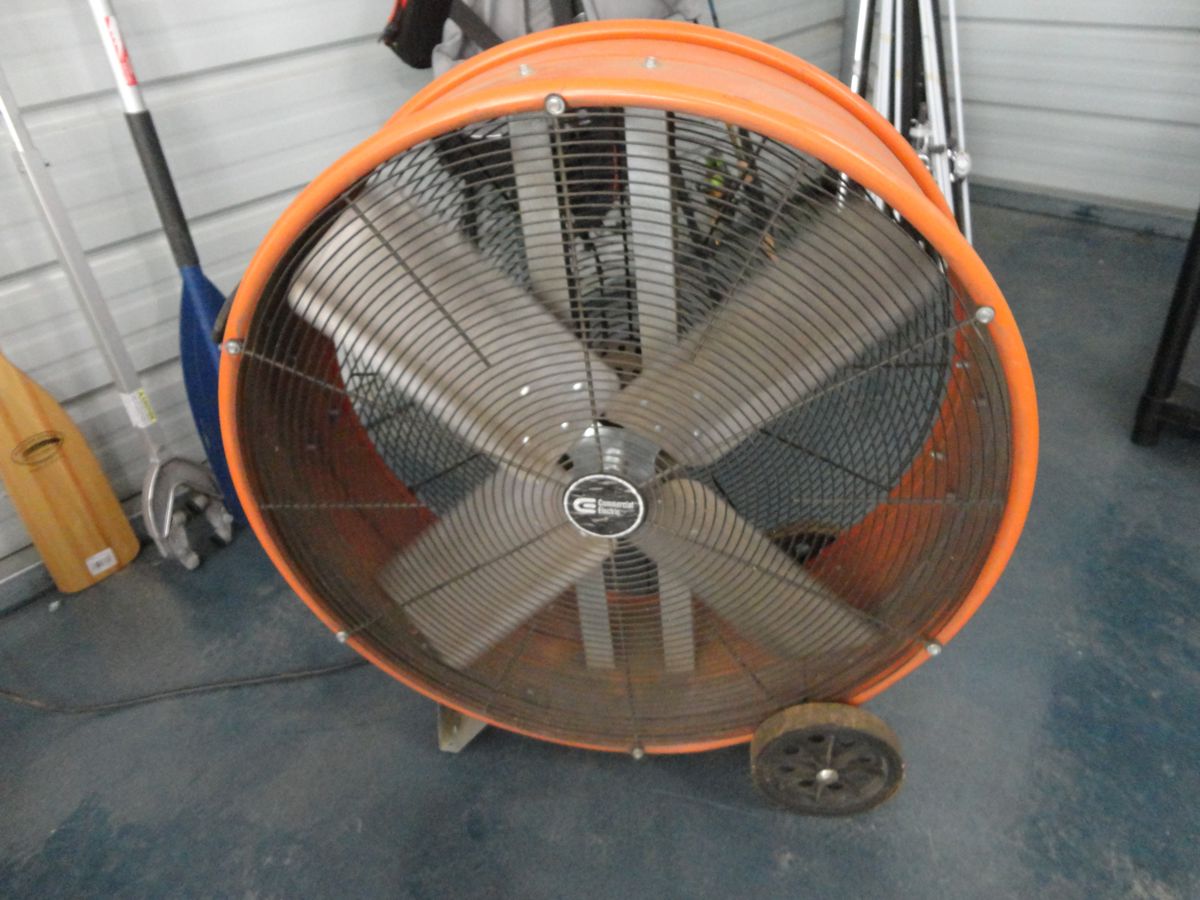 30" 2- Speed Direct Drum Fan
