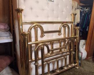 Vintage Brass Bed Frame for Queen