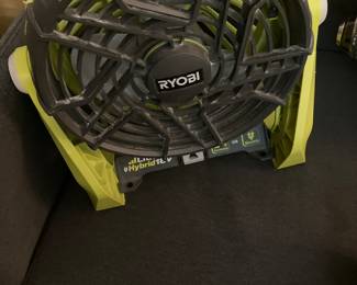 Ryobi cordless fan