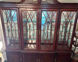 Bernhardt lighted China Cabinet.