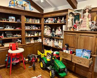 Collectibles, Disney, Vintage dolls, and other fun toys!