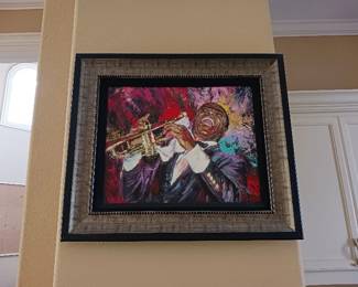 Nienad Mirkovich gislee, oil, canvas, signed, numvered