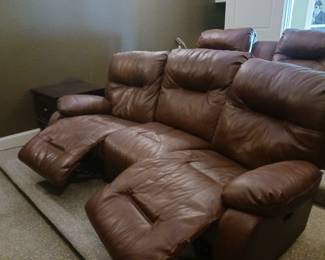 Recliner cinema seats, 3 seater, like new