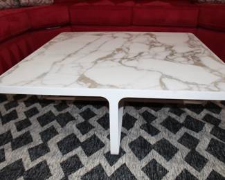 heavy marble inspired table